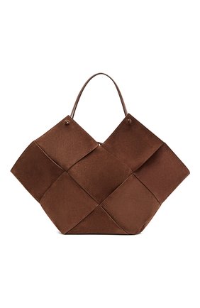 Женская сумка-тоут BOTTEGA VENETA коричневого цвета по цене 182500 руб., арт. 652058/V0HS1 | Фото 1 Женская сумка-тоут BOTTEGA VENETA коричневого цвета, арт. 652058/V0HS1 | Фото 1