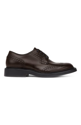 Мужской кожаные дерби BOTTEGA VENETA коричневого цвета по цене 66250 руб., арт. 651308/V00H0 | Фото 1 Мужской кожаные дерби BOTTEGA VENETA коричневого цвета, арт. 651308/V00H0 | Фото 1