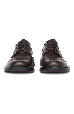 Мужской кожаные дерби BOTTEGA VENETA коричневого цвета по цене 66250 руб., арт. 651308/V00H0 | Фото 2 Мужской кожаные дерби BOTTEGA VENETA коричневого цвета, арт. 651308/V00H0 | Фото 2