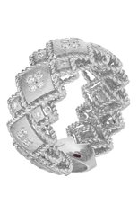 Женские кольцо ROBERTO COIN бесцветного цвета, арт. ADR777RI2823(WG) | Фото 1 (Материал сплава: Белое золото; Драгоценные камни: Бриллианты)