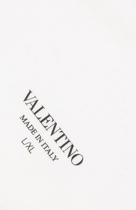 Мужские хлопковые носки VALENTINO белого цвета по цене 8790 руб., арт. VV3KI00W756 | Фото 2 Мужские хлопковые носки VALENTINO белого цвета, арт. VV3KI00W756 | Фото 2