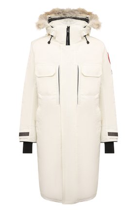 Мужская пуховая парка westmount CANADA GOOSE белого цвета по цене 135500 руб., арт. 2004M | Фото 1 Мужская пуховая парка westmount CANADA GOOSE белого цвета, арт. 2004M | Фото 1
