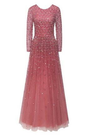Женское платье с пайетками VALENTINO розового цвета по цене 1680000 руб., арт. UB3VDAZ01ED | Фото 1 Женское платье с пайетками VALENTINO розового цвета, арт. UB3VDAZ01ED | Фото 1