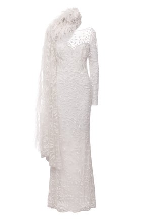 Женское платье ZUHAIR MURAD бежевого цвета по цене 1155000 руб., арт. DRP20019/EMC0003 | Фото 1 Женское платье ZUHAIR MURAD бежевого цвета, арт. DRP20019/EMC0003 | Фото 1