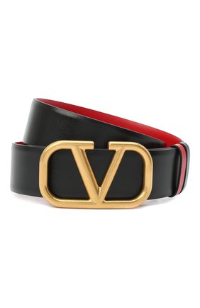 Женский кожаный ремень valentino garavani VALENTINO черного цвета по цене 31700 руб., арт. VW2T0S11/ZFR | Фото 1 Женский кожаный ремень valentino garavani VALENTINO черного цвета, арт. VW2T0S11/ZFR | Фото 1