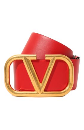 Женский кожаный ремень valentino garavani VALENTINO бордового цвета по цене 59950 руб., арт. VW2T0S10/ZFR | Фото 1 Женский кожаный ремень valentino garavani VALENTINO бордового цвета, арт. VW2T0S10/ZFR | Фото 1