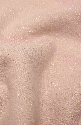 Женская кашемировый палантин  VALENTINO розового цвета, арт. VW2EC085/QMF | Фото 2 (Принт: Без принта; Материал: Шерсть, Кашемир, Текстиль; Региональные ограничения белый список (Axapta Mercury): RU)