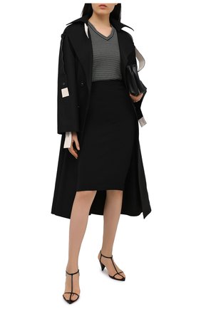 Женская юбка из вискозы GIORGIO ARMANI черного цвета по цене 49650 руб., арт. 3KAN70/AJFMZ | Фото 2 Женская юбка из вискозы GIORGIO ARMANI черного цвета, арт. 3KAN70/AJFMZ | Фото 2