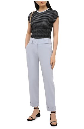 Женский пуловер из вискозы GIORGIO ARMANI черного цвета по цене 97250 руб., арт. 3KAM03/AM18Z | Фото 2 Женский пуловер из вискозы GIORGIO ARMANI черного цвета, арт. 3KAM03/AM18Z | Фото 2