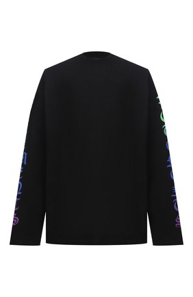 Мужская хлопковый лонгслив VETEMENTS черного цвета по цене 42750 руб., арт. UE51TR660B 1613/M | Фото 1 Мужская хлопковый лонгслив VETEMENTS черного цвета, арт. UE51TR660B 1613/M | Фото 1