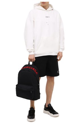 Мужской текстильный рюкзак wheel BALENCIAGA черного цвета по цене 69800 руб., арт. 507460/H853X | Фото 2 Мужской текстильный рюкзак wheel BALENCIAGA черного цвета, арт. 507460/H853X | Фото 2