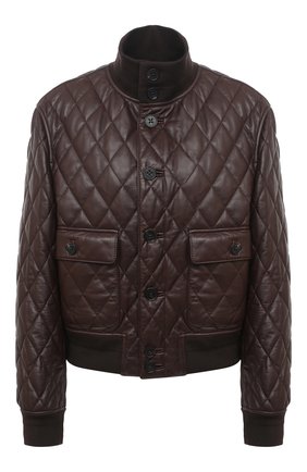 Женская кожаная куртка RALPH LAUREN коричневого цвета по цене 415500 руб., арт. 290820356 | Фото 1 Женская кожаная куртка RALPH LAUREN коричневого цвета, арт. 290820356 | Фото 1