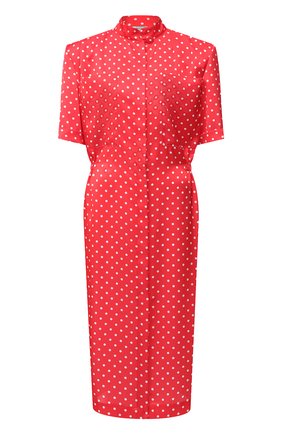 Женское платье VETEMENTS красного цвета по цене 164000 руб., арт. WE51DR100R 2607/RED/WHITE | Фото 1 Женское платье VETEMENTS красного цвета, арт. WE51DR100R 2607/RED/WHITE | Фото 1
