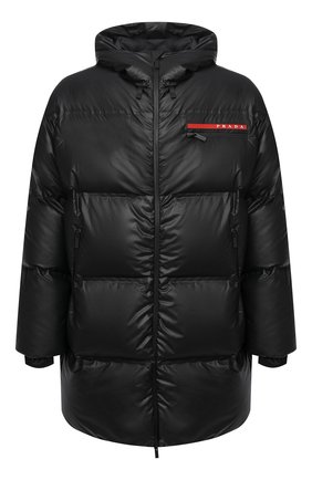 Мужская пуховик PRADA черного цвета по цене 240000 руб., арт. SGB258-1T2Y-F0002-192 | Фото 1 Мужская пуховик PRADA черного цвета, арт. SGB258-1T2Y-F0002-192 | Фото 1