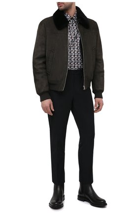 Мужские кожаные сапоги PRADA черного цвета по цене 100000 руб., арт. 2TF030-3F98-F0632-A000 | Фото 2 Мужские кожаные сапоги PRADA черного цвета, арт. 2TF030-3F98-F0632-A000 | Фото 2