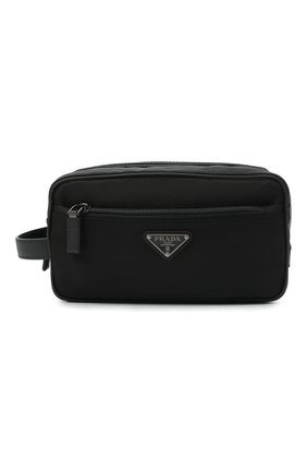 Мужской несессер PRADA черного цвета по цене 59000 руб., арт. 2NA819-5ECO-F0002 | Фото 1 Мужской несессер PRADA черного цвета, арт. 2NA819-5ECO-F0002 | Фото 1 (Материал: Текстиль)