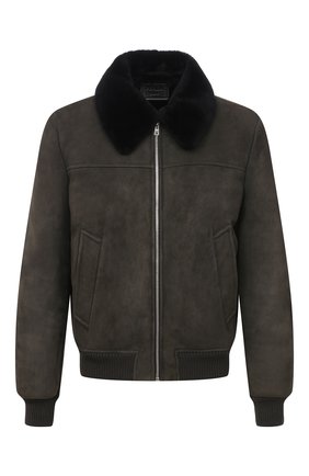 Мужская дубленка PRADA зеленого цвета по цене 445000 руб., арт. UPW250-889-F0334 | Фото 1 Мужская дубленка PRADA зеленого цвета, арт. UPW250-889-F0334 | Фото 1