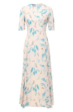 Женское платье PRADA бирюзового цвета по цене 175000 руб., арт. P3B24-1XFF-F0136-202 | Фото 1 Женское платье PRADA бирюзового цвета, арт. P3B24-1XFF-F0136-202 | Фото 1