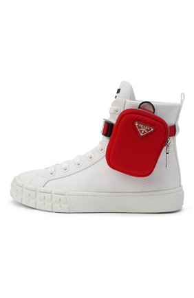 Женские кеды wheel PRADA разноцветного цвета по цене 88000 руб., арт. 1T551M-1YFL-F0970-035 | Фото 2 Женские кеды wheel PRADA разноцветного цвета, арт. 1T551M-1YFL-F0970-035 | Фото 2
