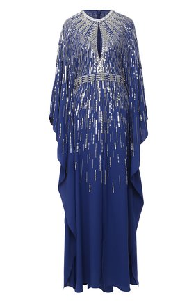 Женское платье с пайетками ZUHAIR MURAD синего цвета по цене 717500 руб., арт. KAP20033/CRCA008 | Фото 1 Женское платье с пайетками ZUHAIR MURAD синего цвета, арт. KAP20033/CRCA008 | Фото 1