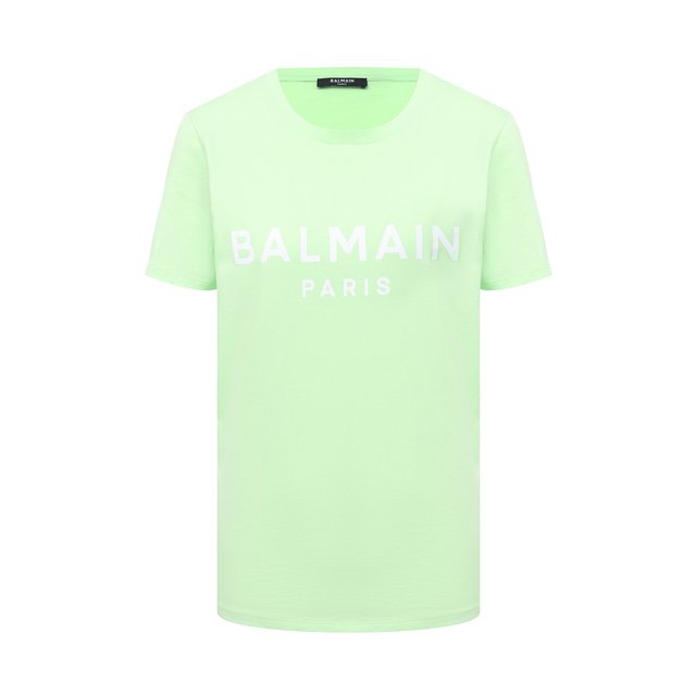 фото Хлопковая футболка balmain