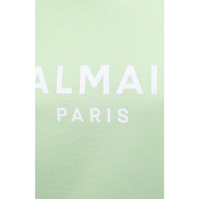 фото Хлопковая футболка balmain