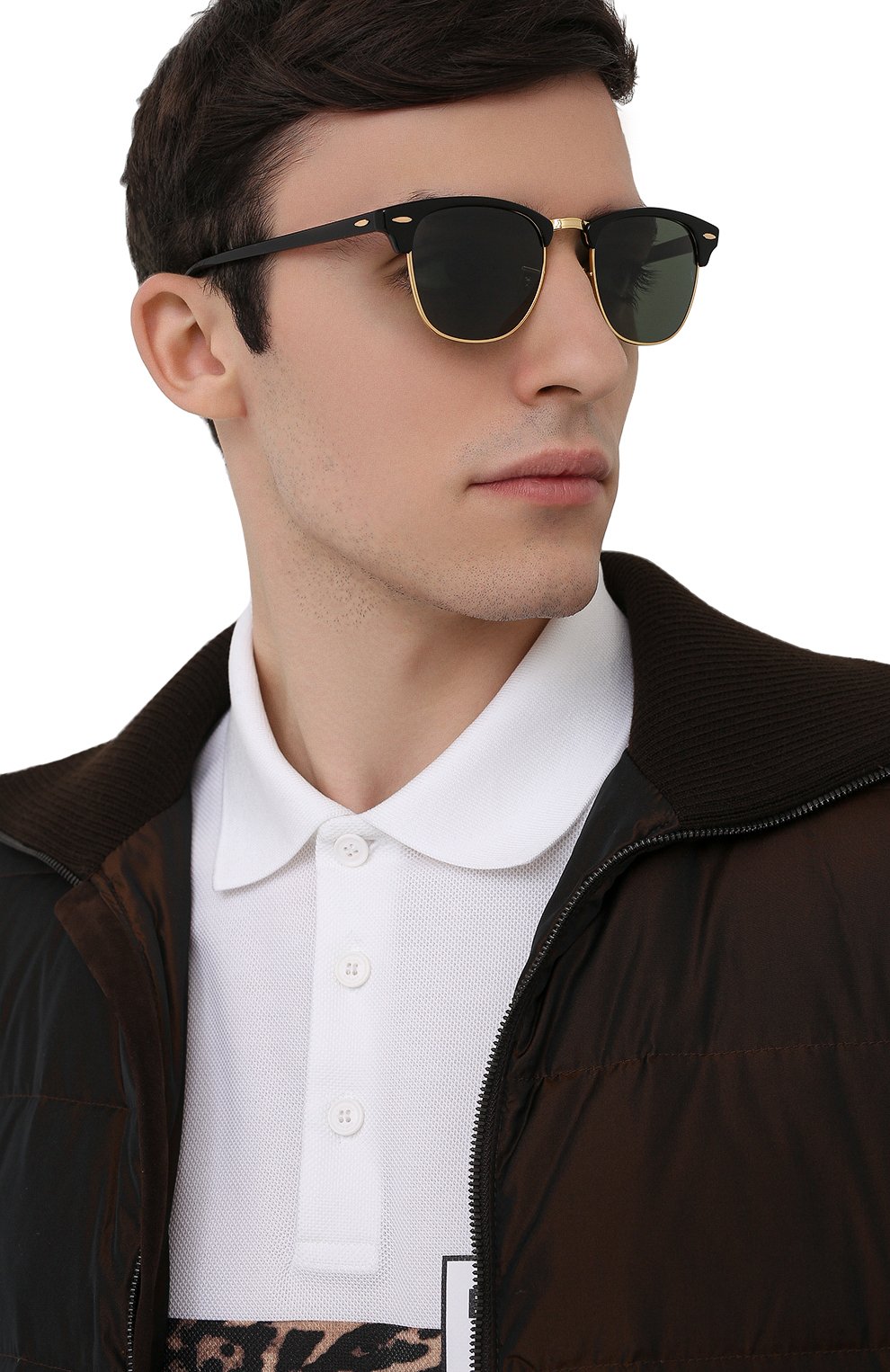 Мужские солнцезащитные очки RAY-BAN черного цвета по цене 15800 руб., арт. 3016-901/58 | Фото 3 Мужские солнцезащитные очки RAY-BAN черного цвета, арт. 3016-901/58 | Фото 3