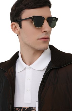 Мужские солнцезащитные очки RAY-BAN черного цвета по цене 15800 руб., арт. 3016-901/58 | Фото 3 Мужские солнцезащитные очки RAY-BAN черного цвета, арт. 3016-901/58 | Фото 3