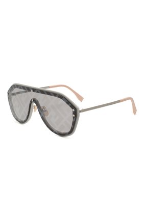 Женские солнцезащитные очки FENDI серого цвета по цене 32500 руб., арт. M0039/G 7HH | Фото 1 Женские солнцезащитные очки FENDI серого цвета, арт. M0039/G 7HH | Фото 1