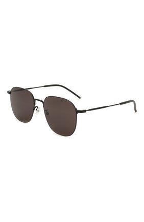 Женские солнцезащитные очки SAINT LAURENT черного цвета по цене 33800 руб., арт. SL 388/K WIRE 002 | Фото 1 Женские солнцезащитные очки SAINT LAURENT черного цвета, арт. SL 388/K WIRE 002 | Фото 1