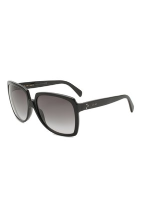 Женские солнцезащитные очки CELINE EYEWEAR черного цвета по цене 32800 руб., арт. CL40146I 01B | Фото 1 Женские солнцезащитные очки CELINE EYEWEAR черного цвета, арт. CL40146I 01B | Фото 1