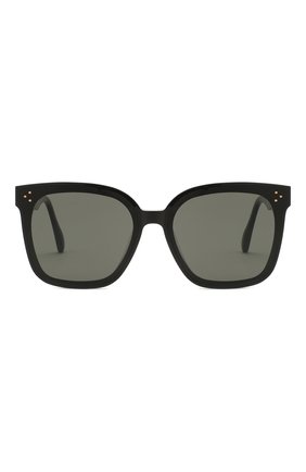 Женские солнцезащитные очки GENTLE MONSTER черного цвета, арт. HER 01 | Фото 3 (Тип очков: С/з; Очки форма: Квадратные; Оптика Гендер: оптика-женское)