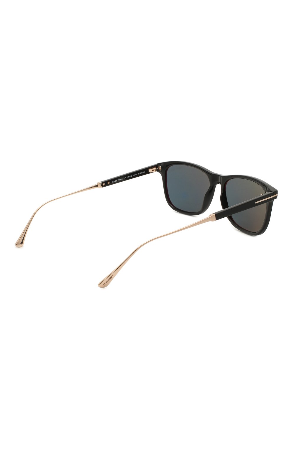 Мужские солнцезащитные очки TOM FORD синего цвета по цене 39100 руб., арт. TF813 01V | Фото 4 Мужские солнцезащитные очки TOM FORD синего цвета, арт. TF813 01V | Фото 4