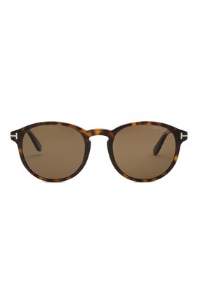 Мужские солнцезащитные очки TOM FORD коричневого цвета, арт. TF834 52M | Фото 3 (Тип очков: С/з; Очки форма: Круглые; Оптика Гендер: оптика-унисекс)