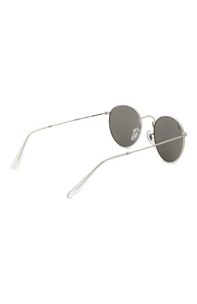 Женские солнцезащитные очки RAY-BAN серого цвета по цене 0 руб., арт. 3447-9198B1 | Фото 5 Женские солнцезащитные очки RAY-BAN серого цвета, арт. 3447-9198B1 | Фото 5 (Кросс-КТ: С/з-унисекс; Региональные ограничения белый список (Axapta Mercury): RU; Тип очков: С/з; Очки форма: Круглые; Оптика Гендер: оптика-унисекс)