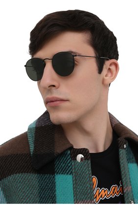 Женские солнцезащитные очки RAY-BAN черного цвета по цене 11700 руб., арт. 3447-919931 | Фото 3 Женские солнцезащитные очки RAY-BAN черного цвета, арт. 3447-919931 | Фото 3