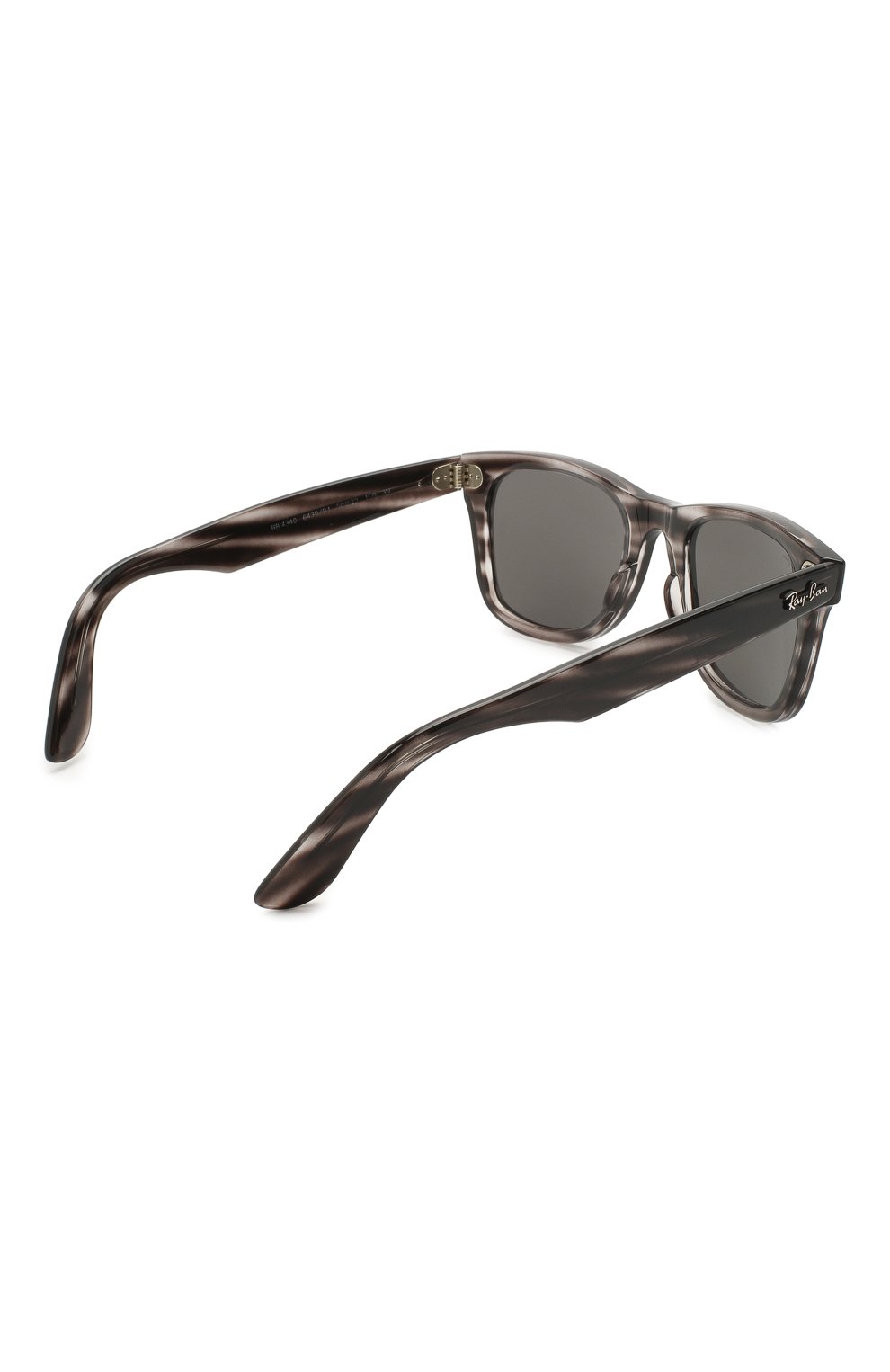 Женские солнцезащитные очки RAY-BAN темно-серого цвета по цене 11700 руб., арт. 4340-6430B1 | Фото 5 Женские солнцезащитные очки RAY-BAN темно-серого цвета, арт. 4340-6430B1 | Фото 5