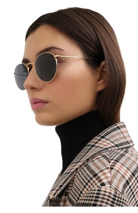 Женские солнцезащитные очки RAY-BAN золотого цвета по цене 0 руб., арт. 3447-9196R5 | Фото 2 Женские солнцезащитные очки RAY-BAN золотого цвета, арт. 3447-9196R5 | Фото 2 (Кросс-КТ: С/з-унисекс; Региональные ограничения белый список (Axapta Mercury): RU; Тип очков: С/з; Очки форма: Круглые; Оптика Гендер: оптика-унисекс)