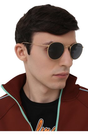 Женские солнцезащитные очки RAY-BAN золотого цвета по цене 0 руб., арт. 3447-9196R5 | Фото 3 Женские солнцезащитные очки RAY-BAN золотого цвета, арт. 3447-9196R5 | Фото 3 (Кросс-КТ: С/з-унисекс; Региональные ограничения белый список (Axapta Mercury): RU; Тип очков: С/з; Очки форма: Круглые; Оптика Гендер: оптика-унисекс)