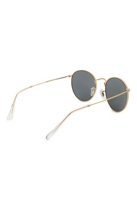 Женские солнцезащитные очки RAY-BAN золотого цвета по цене 0 руб., арт. 3447-9196R5 | Фото 5 Женские солнцезащитные очки RAY-BAN золотого цвета, арт. 3447-9196R5 | Фото 5 (Кросс-КТ: С/з-унисекс; Региональные ограничения белый список (Axapta Mercury): RU; Тип очков: С/з; Очки форма: Круглые; Оптика Гендер: оптика-унисекс)