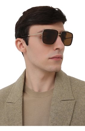 Мужские солнцезащитные очки DOLCE & GABBANA черного цвета по цене 20500 руб., арт. 2220-488/83 | Фото 2 Мужские солнцезащитные очки DOLCE & GABBANA черного цвета, арт. 2220-488/83 | Фото 2