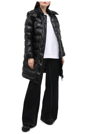 Женский пуховик MONCLER GENIUS черного цвета по цене 132100 руб., арт. F2-093-1C529-00-54AN2 | Фото 2 Женский пуховик MONCLER GENIUS черного цвета, арт. F2-093-1C529-00-54AN2 | Фото 2
