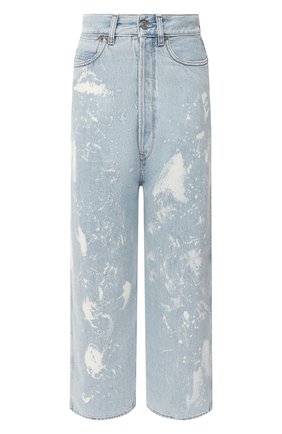 Женские джинсы GOLDEN GOOSE DELUXE BRAND голубого цвета по цене 29950 руб., арт. GWP00107.P000416 | Фото 1 Женские джинсы GOLDEN GOOSE DELUXE BRAND голубого цвета, арт. GWP00107.P000416 | Фото 1