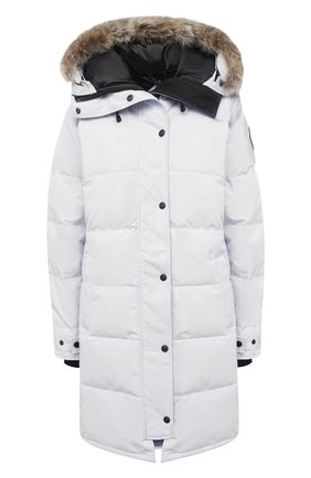 Женская пуховая парка shelburne CANADA GOOSE серебряного цвета по цене 106500 руб., арт. 3802LB | Фото 1 Женская пуховая парка shelburne CANADA GOOSE серебряного цвета, арт. 3802LB | Фото 1