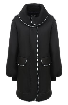 Женское пальто GIORGIO ARMANI черного цвета по цене 296000 руб., арт. 1SH0C054/T02DE | Фото 1 Женское пальто GIORGIO ARMANI черного цвета, арт. 1SH0C054/T02DE | Фото 1