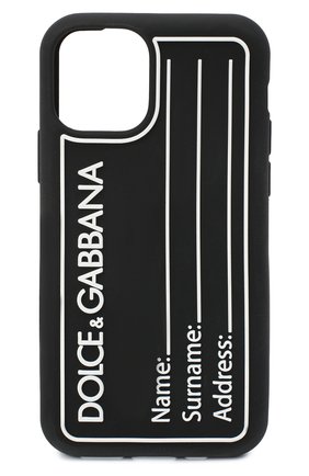 Мужской чехол для iphone 11 pro max DOLCE & GABBANA черно-белого цвета по цене 8790 руб., арт. BP2688/AW656 | Фото 1 Мужской чехол для iphone 11 pro max DOLCE & GABBANA черно-белого цвета, арт. BP2688/AW656 | Фото 1