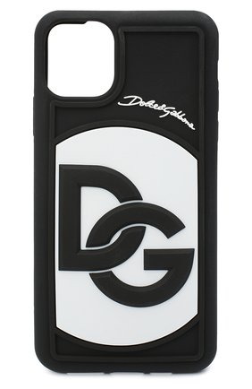 Чехол для iphone 11 pro max DOLCE & GABBANA черно-белого цвета, арт. BP2688/AW655 | Фото 1 (Кросс-КТ: Деактивировано)