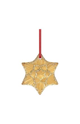 Елочная игрушка "звезда" BACCARAT золотого цвета, арт. 2 813 875 | Фото 1 (Ограничения доставки: fragile-2)