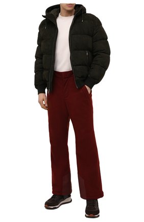 Мужские утепленные брюки LORO PIANA бордового цвета по цене 332500 руб., арт. FAI9450 | Фото 2 Мужские утепленные брюки LORO PIANA бордового цвета, арт. FAI9450 | Фото 2 (Материал подклада: Синтетический материал; Длина (брюки, джинсы): Стандартные; Материал внешний: Кашемир, Шерсть; Стили: Кэжуэл; Кросс-КТ: другое; Материал утеплителя: Шерсть)