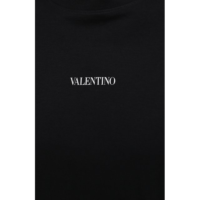 фото Хлопковая футболка valentino